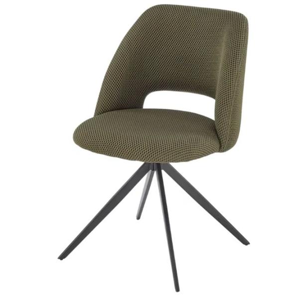 Scaun de bucătărie AG K546 Stofă/ Olive Black photo 2