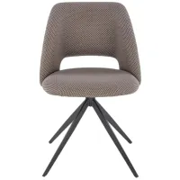 Scaun de bucătărie AG K546 Stofă/ Gray Black photo 3