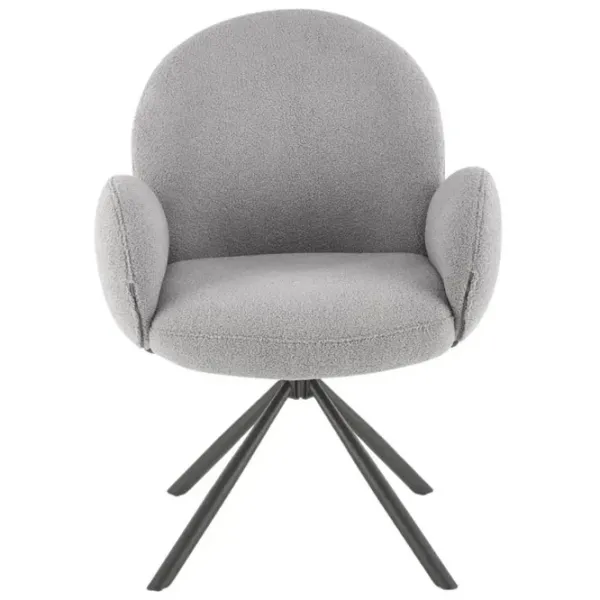 Scaun de bucătărie AG K498 Stofă/ Gray Black photo 2