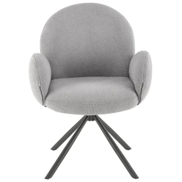 Scaun de bucătărie AG K498 Stofă/ Gray Black photo 2