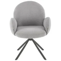 Scaun de bucătărie AG K498 Stofă/ Gray Black photo 2