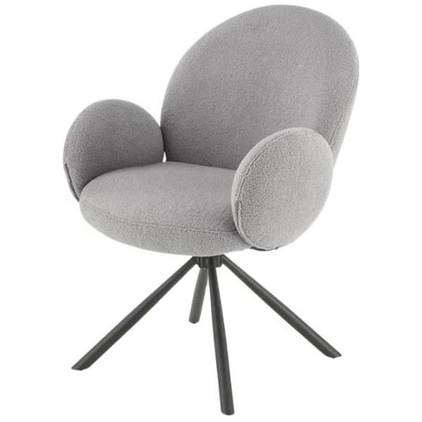 Scaun de bucătărie AG K498 Stofă/ Gray Black photo 3
