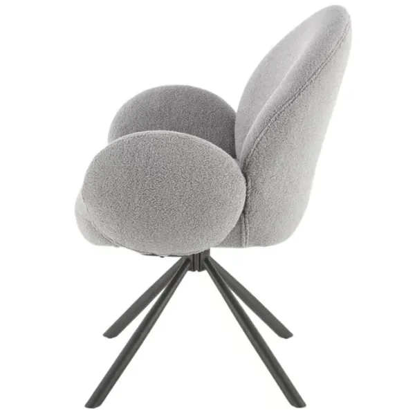 Scaun de bucătărie AG K498 Stofă/ Gray Black photo 4