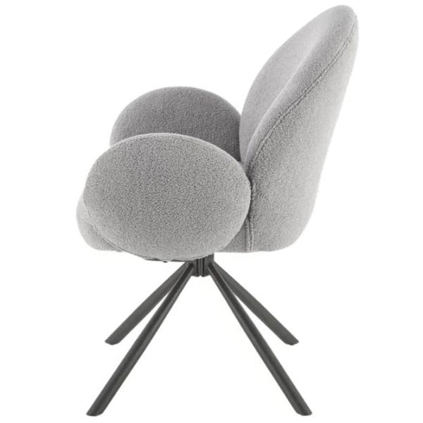 Scaun de bucătărie AG K498 Stofă/ Gray Black photo 4