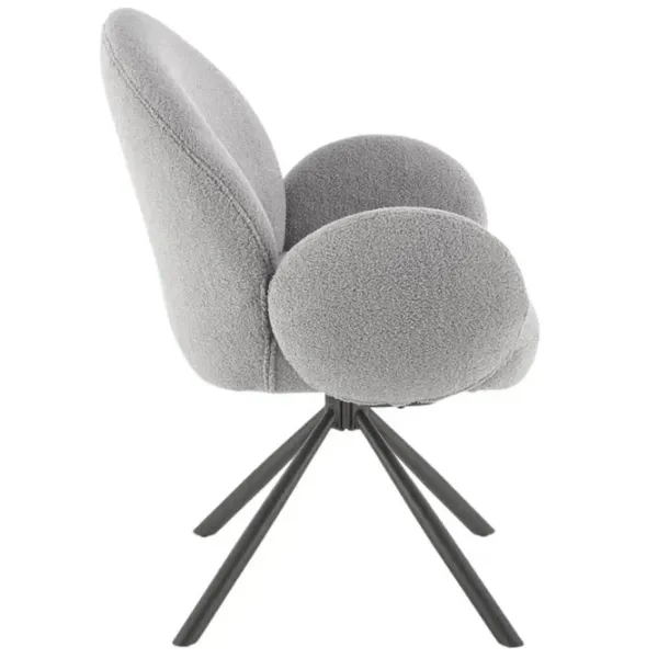 Scaun de bucătărie AG K498 Stofă/ Gray Black photo 5