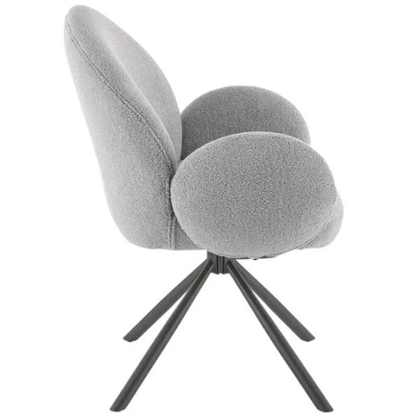 Scaun de bucătărie AG K498 Stofă/ Gray Black photo 5