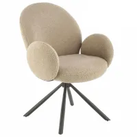 Scaun de bucătărie AG K498 Stofă/ Cappucino Black