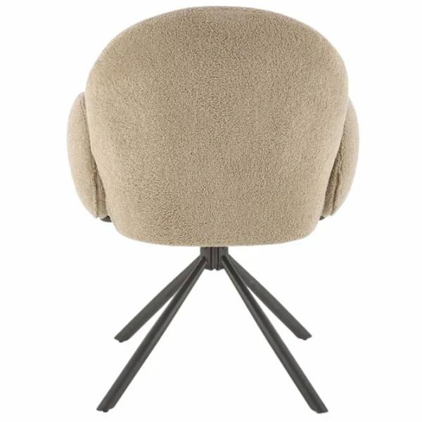 Scaun de bucătărie AG K498 Stofă/ Cappucino Black photo 4
