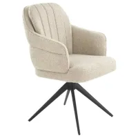 Scaun de bucătărie AG K570 Stofă/ Beige Black