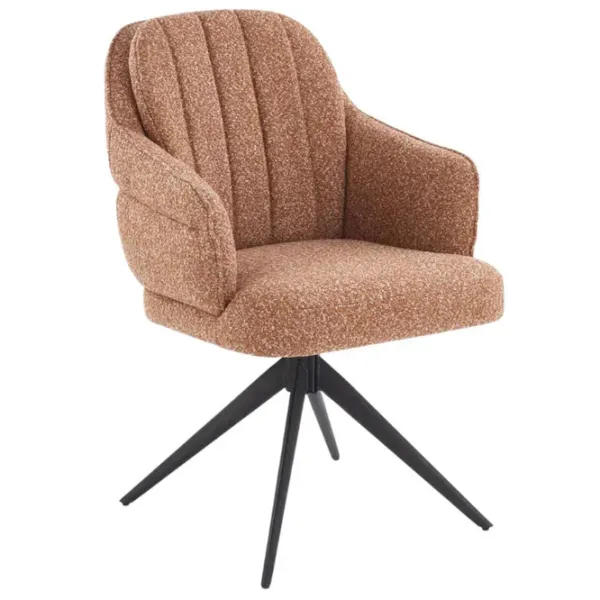 Scaun de bucătărie AG K570 Stofă/ Cinnamon Black photo 1