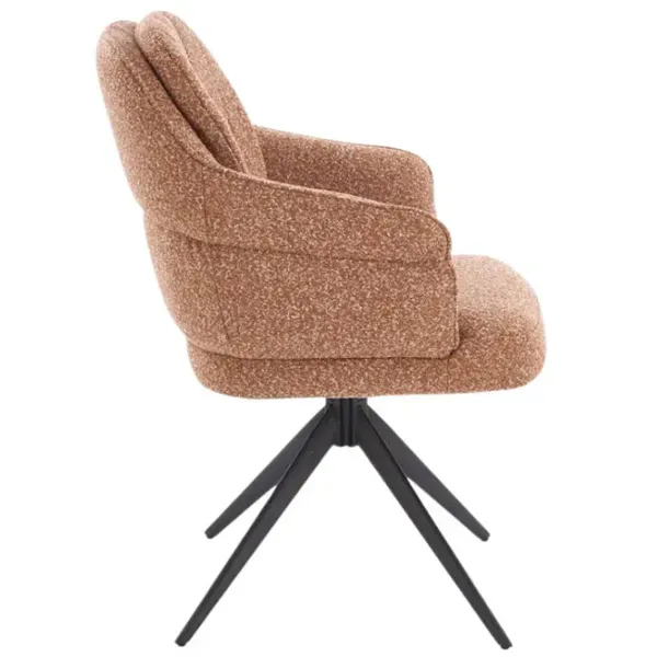 Scaun de bucătărie AG K570 Stofă/ Cinnamon Black photo 4