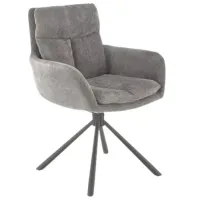 Scaun de bucătărie AG K495 Stofă/ Gray Black