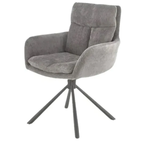 Scaun de bucătărie AG K495 Stofă/ Gray Black photo 2