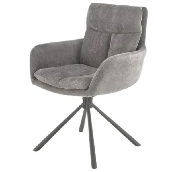 Scaun de bucătărie AG K495 Stofă/ Gray Black photo 2