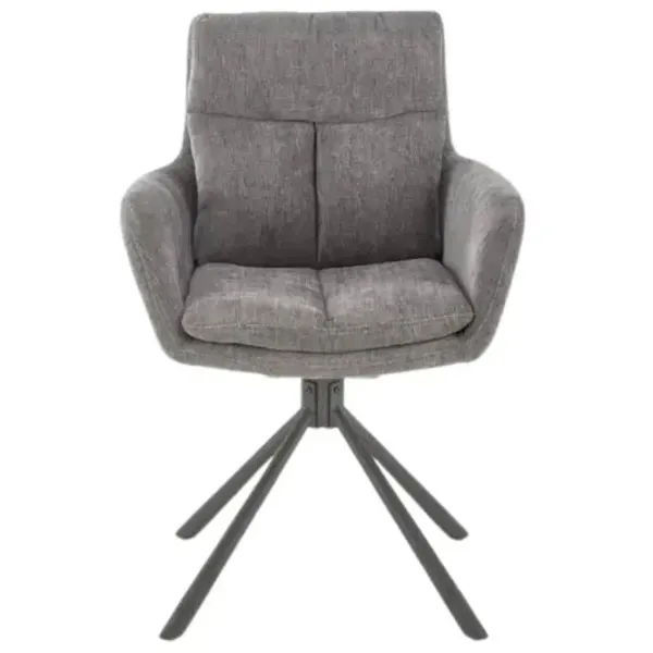 Scaun de bucătărie AG K495 Stofă/ Gray Black photo 3