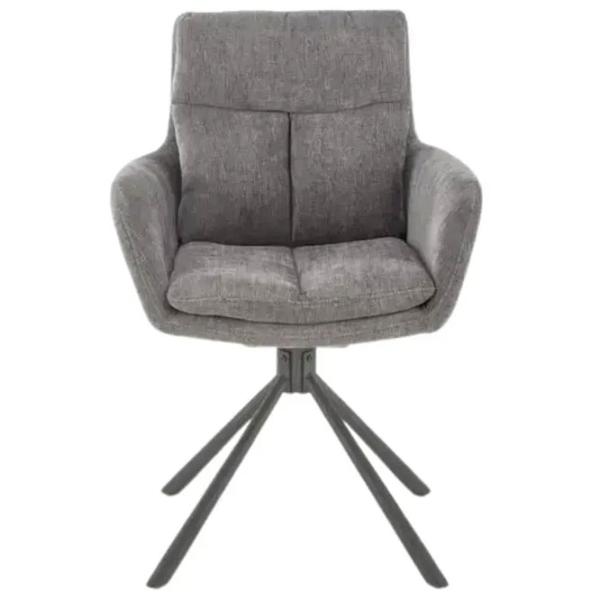 Scaun de bucătărie AG K495 Stofă/ Gray Black photo 3