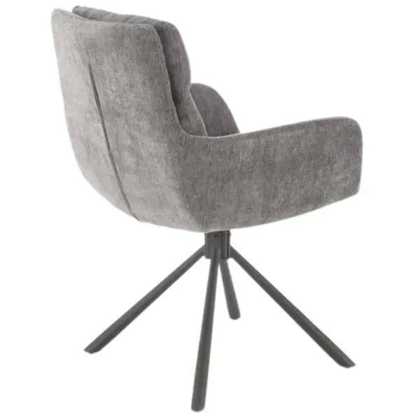 Scaun de bucătărie AG K495 Stofă/ Gray Black photo 5