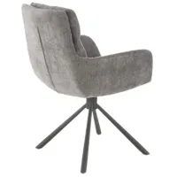 Scaun de bucătărie AG K495 Stofă/ Gray Black photo 5