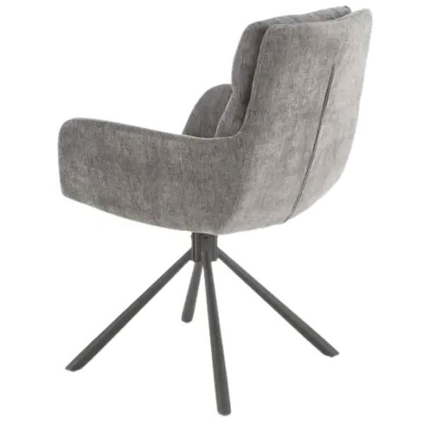 Scaun de bucătărie AG K495 Stofă/ Gray Black photo 6