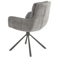 Scaun de bucătărie AG K495 Stofă/ Gray Black photo 6
