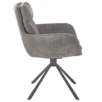 Scaun de bucătărie AG K495 Stofă/ Gray Black photo 9