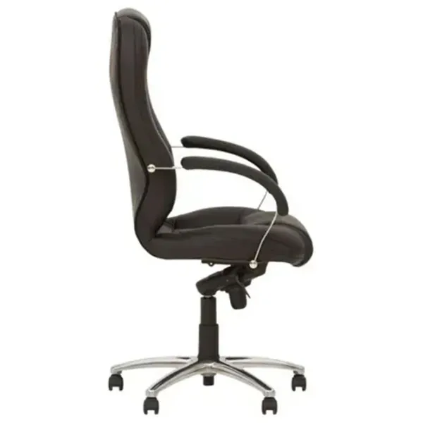 Fotoliu de birou Nowy Styl Modus steel chrome LE-A Piele artificială/ Black Chrome photo 2