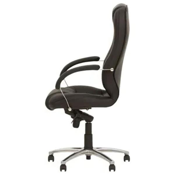 Fotoliu de birou Nowy Styl Modus steel chrome LE-A Piele artificială/ Black Chrome photo 3