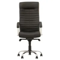 Fotoliu de birou Nowy Styl Orion steel chrome LE-A Piele artificială/ Black Chrome