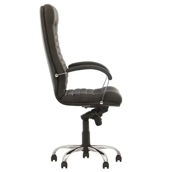 Fotoliu de birou Nowy Styl Orion steel chrome LE-A Piele artificială/ Black Chrome photo 2