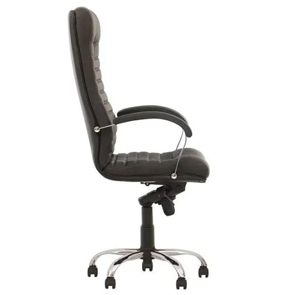Fotoliu de birou Nowy Styl Orion steel chrome LE-A Piele artificială/ Black Chrome photo 2