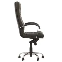 Fotoliu de birou Nowy Styl Orion steel chrome LE-A Piele artificială/ Black Chrome photo 2