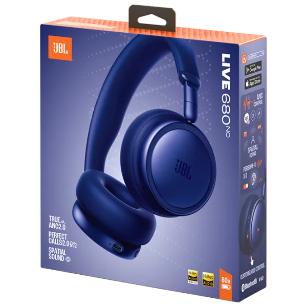 Наушники JBL LIVE680BT Синий Беспроводные/ Персональный photo 9