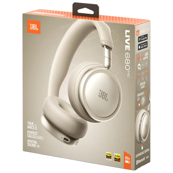 Наушники JBL LIVE680BT Шампанское Беспроводные/ Персональный photo 8