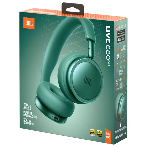 Наушники JBL LIVE680BT Зеленый Беспроводные/ Персональный photo 8
