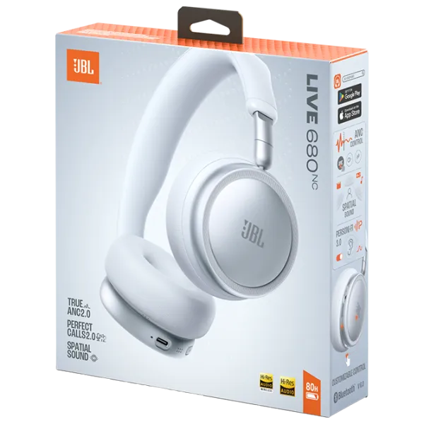 Наушники JBL LIVE680BT Белый Беспроводные/ Персональный photo 9