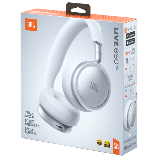 Наушники JBL LIVE680BT Белый Беспроводные/ Персональный photo 9