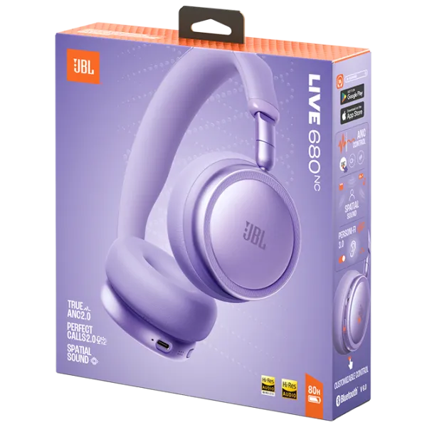Наушники JBL LIVE680BT Пурпурный Беспроводные/ Персональный photo 9