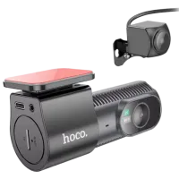 Видеорегистратор Hoco DV8 2K+ Rear Cam Lingtong GP2178/ Черный