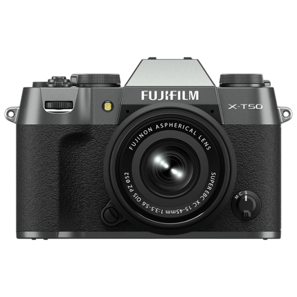Фотоаппарат FujiFilm X-T50 15-45 mm  CMOS/ Угольно-серебристый photo 1