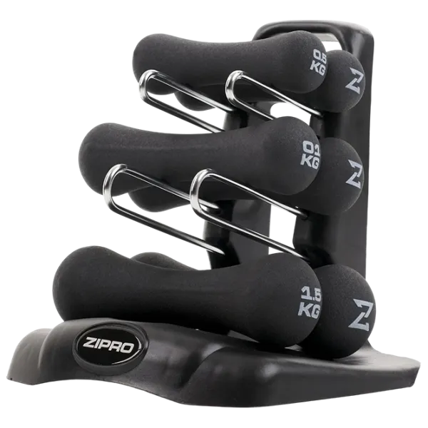 Set gantere Zipro Neoprene Dumbbell Set 6 kg / Cantitatea în set - 2 photo 1
