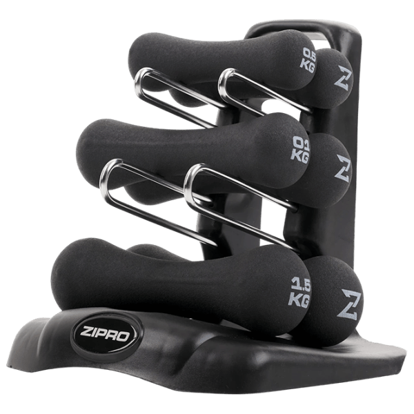 Set gantere Zipro Neoprene Dumbbell Set 6 kg / Cantitatea în set - 2 photo 1