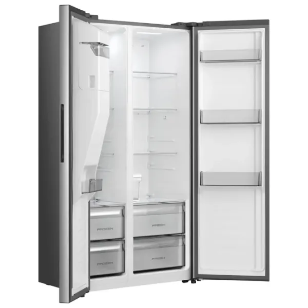 Frigider Hisense RS5P528STIE Side by Side 528 l / 178.6 cm / Inox photo 4