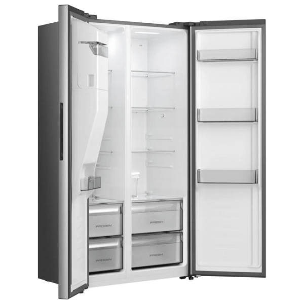 Frigider Hisense RS5P528STIE Side by Side 528 l / 178.6 cm / Inox photo 4