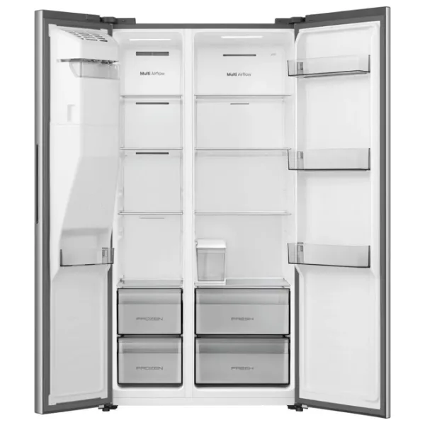 Frigider Hisense RS5P528STIE Side by Side 528 l / 178.6 cm / Inox photo 6