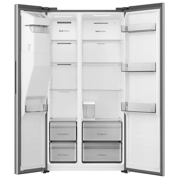 Frigider Hisense RS5P528STIE Side by Side 528 l / 178.6 cm / Inox photo 6