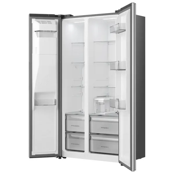 Frigider Hisense RS5P528STIE Side by Side 528 l / 178.6 cm / Inox photo 8