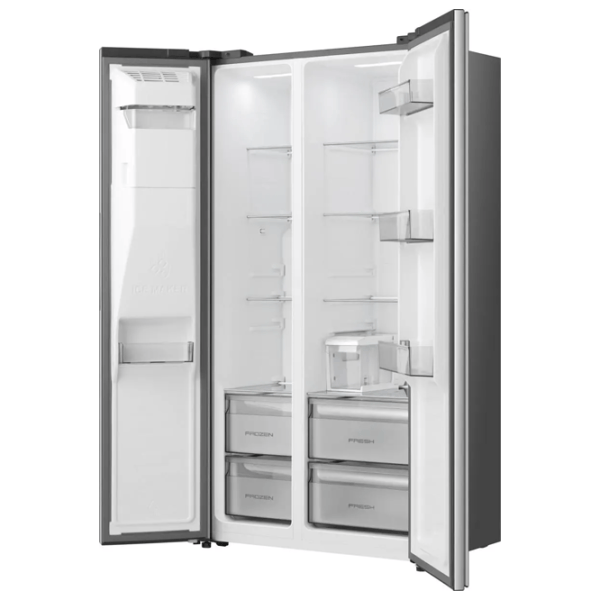 Frigider Hisense RS5P528STIE Side by Side 528 l / 178.6 cm / Inox photo 8