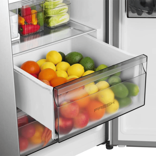 Frigider Hisense RS5P528STIE Side by Side 528 l / 178.6 cm / Inox photo 14