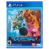 Minecraft Legends Deluxe Edition Game for PlayStation 4