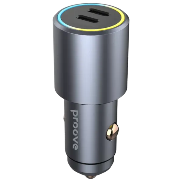 Автомобильное зарядное устройство Proove Double Energy 3 A / Серый photo 1